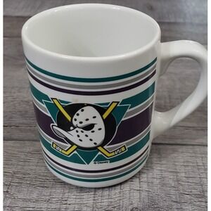Vintage Anaheim Mighty Ducks Coffee Mug Official License NHL Product 1994 AMK